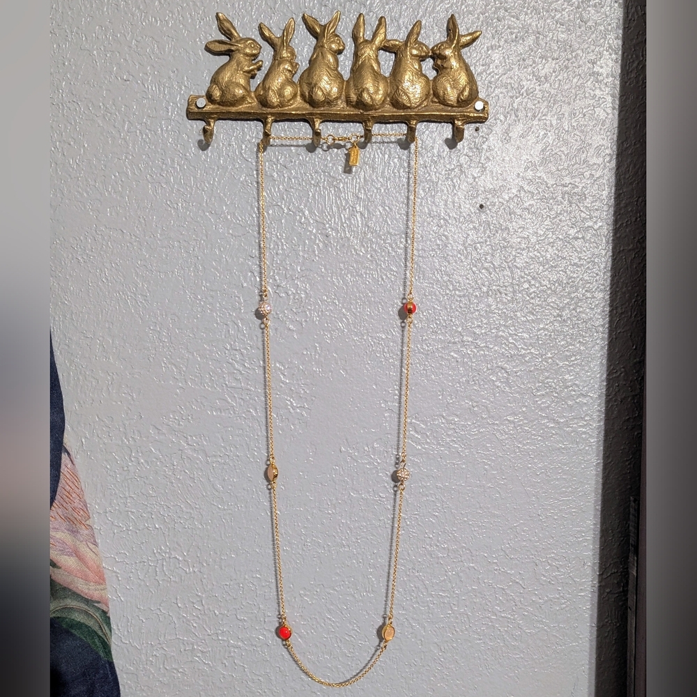 Kate Spade Multi Scatter Necklace In Bashful Blossoms